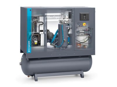 GA18 - 25Hp Rotary Screw Air compressor with Dryer, 132 gal air